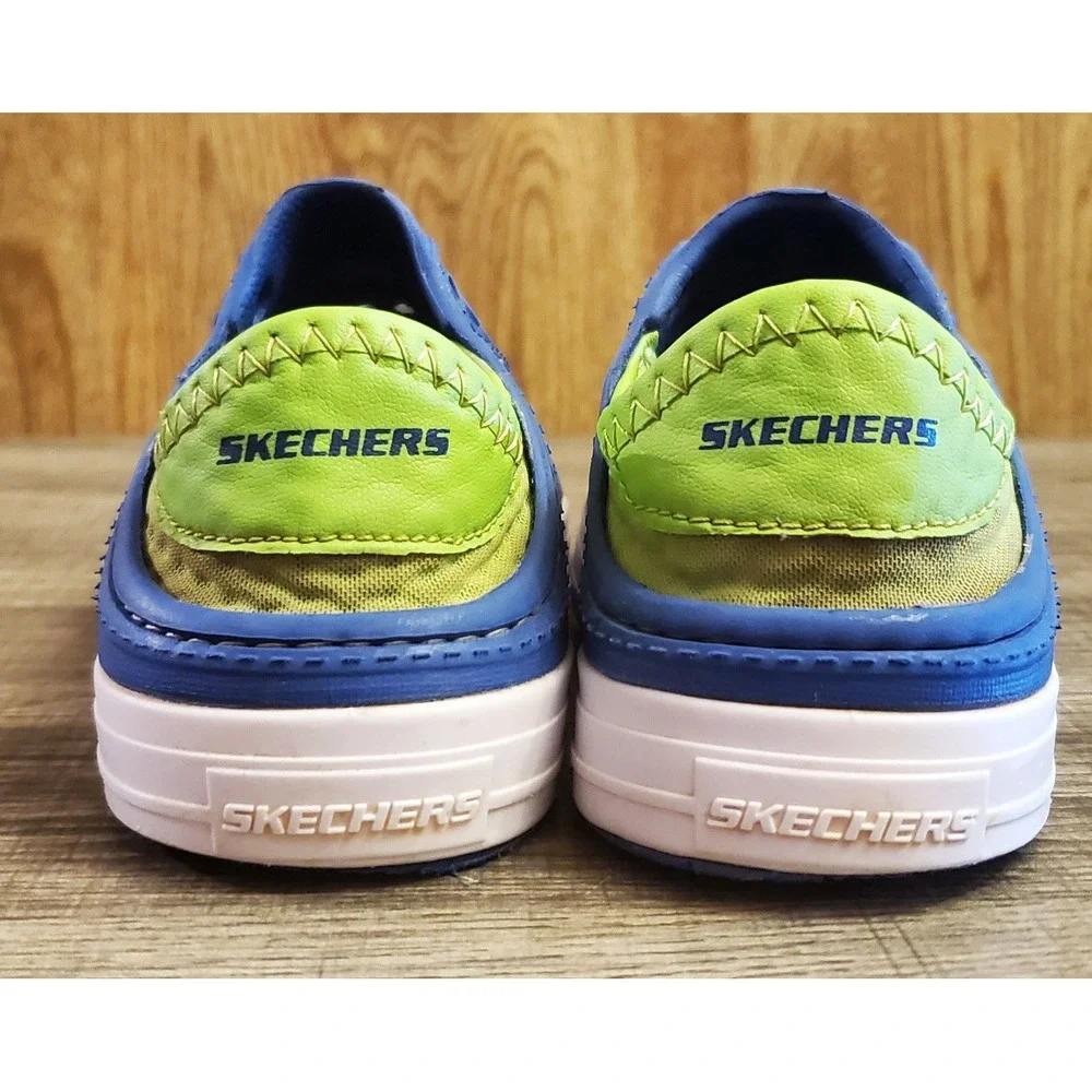 Skechers Foamies Guzman Steps Clog Shoes‎ Youth Size 12 Blue